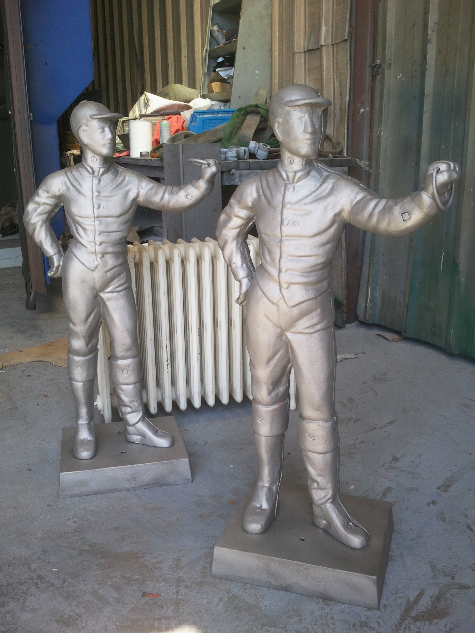 Personnages - Après sablage